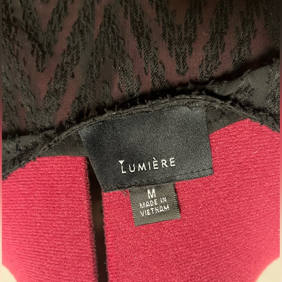 Chic Black Sheer Blouse Lumiere - Picture 4 of 4